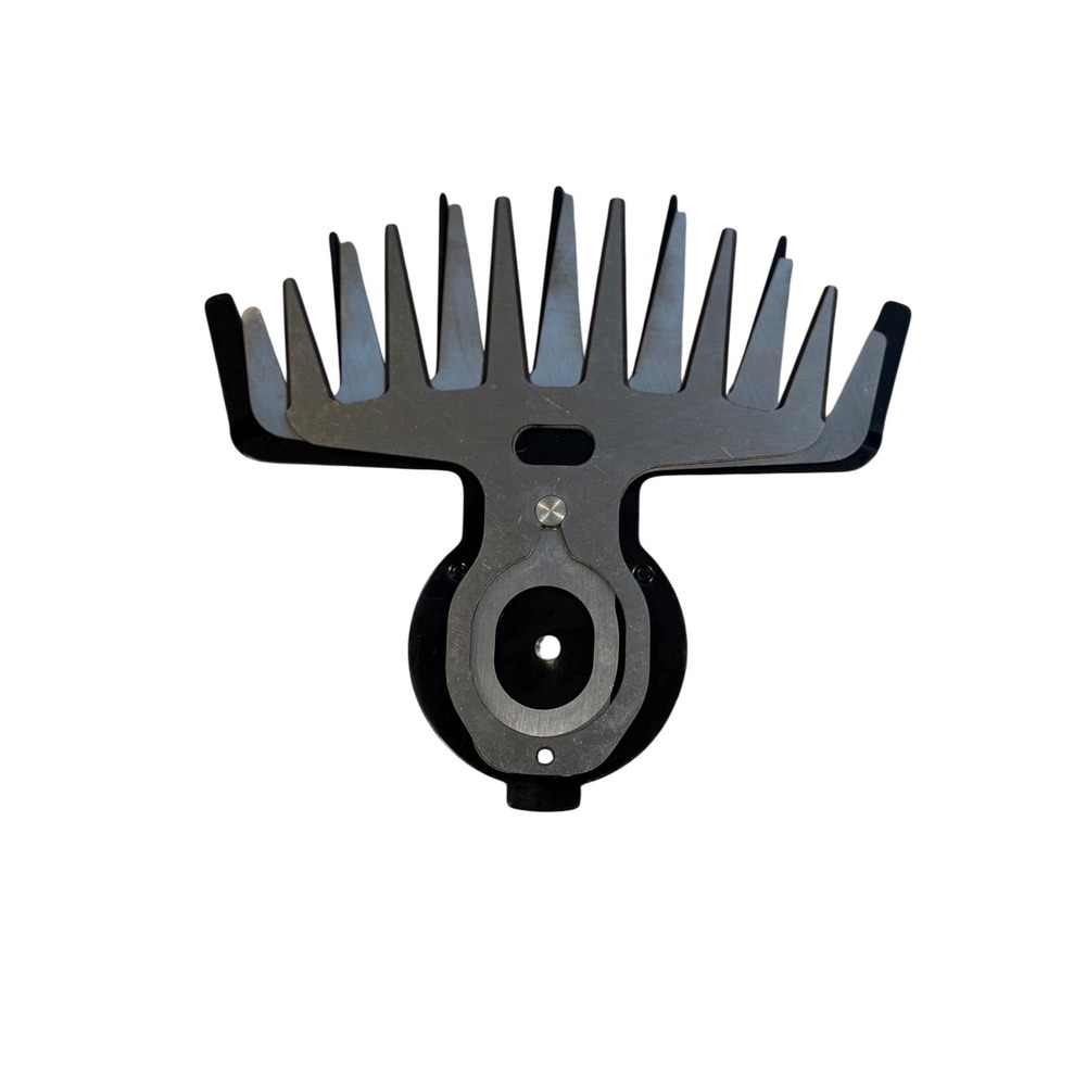 Replacement Grass Shear Blade Attachment Black Silver Metal Garden Tool Part - Picture 3 of 3